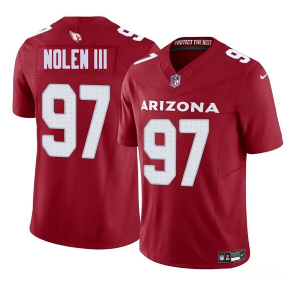 Mens Youths Kids Womens Walter Nolen III Jersey Red Stitched